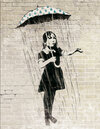 Buchcover Street Art - Umbrella Girl