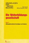 Buchcover Die Weiterbildungsgesellschaft - Band 1