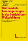 Buchcover Multimediale Lernumgebungen in der betrieblichen Weiterbildung