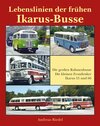 Buchcover Lebenslinien der frühen Ikarus-Busse