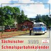 Buchcover Sächsischer Schmalspurbahnkalender 2023