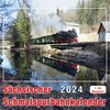 Buchcover Sächsischer Schmalspurbahnkalender 2024