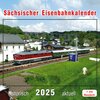 Buchcover Sächsischer Eisenbahnkalender 2025
