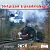 Buchcover Sächsischer Eisenbahnkalender 2026