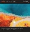 Buchcover Farben der Erde - KUNTH Postkartenkalender 2026