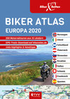 Buchcover Biker Atlas EUROPA 2020