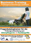 Buchcover Altenpfleger I (m/w/d) - Fachbegriffe Fragenkatalogtrainer für Windows