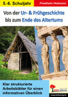 Buchcover Von der Ur- und Frühgeschichte bis zum Ende des Altertums