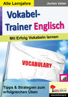 Buchcover Vokabel-Trainer Englisch