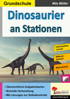 Buchcover Dinosaurier an Stationen / Grundschule