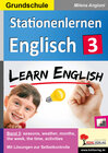 Buchcover Stationenlernen Englisch / Band 3