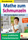 Buchcover Mathe zum Schmunzeln / Grundschule - Mit Sachaufgaben rechnen