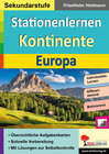 Buchcover Stationenlernen Kontinente / Europa
