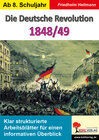 Buchcover Die Deutsche Revolution 1848/49
