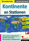 Buchcover Kontinente an Stationen / Grundschule