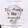 Buchcover We don’t lie anymore