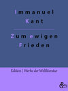 Buchcover Zum ewigen Frieden