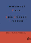 Buchcover Zum ewigen Frieden