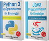 Buchcover Python 3 Programmieren für Einsteiger + Java Programmieren für Einsteiger (Hardcover)