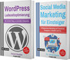 Buchcover WordPress Ladezeitoptimierung für Einsteiger (Taschenbuch) + Social Media Marketing für Einsteiger (Hardcover)
