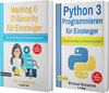 Buchcover Hacking & IT-Security für Einsteiger + Python 3 Programmieren für Einsteiger (Hardcover)