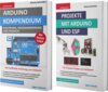 Buchcover Arduino Kompendium + Arduino Projekte Buch (Taschenbuch)