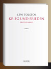 Buchcover Krieg und Frieden