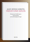 Buchcover Freud und Adler