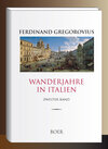 Buchcover Wanderjahre in Italien, Band 2