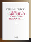 Buchcover Der Ausgang des griechisch-römischen Heidentums