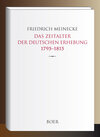 Buchcover Das Zeitalter der deutschen Erhebung 1795-1815