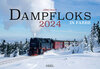 Buchcover Dampfloks in Farbe Kalender 2024