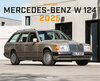 Buchcover Mercedes Benz W 124 Kalender 2025