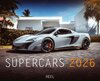 Buchcover Supercars Kalender 2026