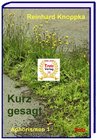Buchcover kurz gesagt: Aphorismen 1
