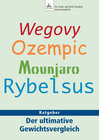 Buchcover Wegovy, Ozempic, Mounjaro, Rybelsus