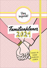 Buchcover XXL Familienplaner 2021 für bis zu 8 Personen. Familienkalender 2021 Ringbuch mit stabilem Hardcover. Viel Platz für Ter