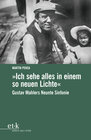 Buchcover "Ich sehe alles in einem so neuen Lichte"