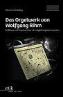 Buchcover Das Orgelwerk von Wolfgang Rihm