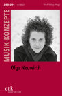 Buchcover Olga Neuwirth
