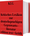 Buchcover Kritisches Lexikon zur deutschsprachigen Gegenwartsliteratur (KLG)