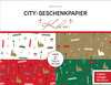 Buchcover City-Geschenkpapier Köln