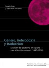 Buchcover Género, heterodoxia y traducción