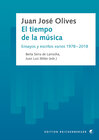 Buchcover El tiempo de la música