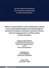 Buchcover Einfluss von Lignocellulose auf die zootechnische Leistung sowie verdauungsphysiologische und mikrobiologische Parameter