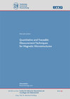 Buchcover Quantitative and Traceable Measurement Techniques for Magnetic Microstructures