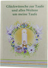 Buchcover Gästebuch zur Taufe für Erinnerungen an "Meine Taufe"