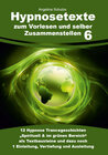 Buchcover Hypnosetexte zum Vorlesen und selber Zusammenstellen 6