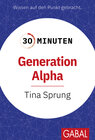 Buchcover 30 Minuten Generation Alpha