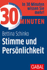 Buchcover 30 Minuten Stimme und Persönlichkeit